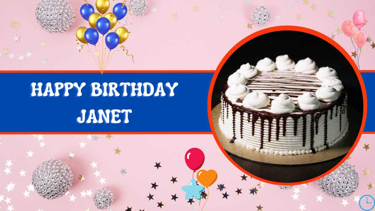 Happy Birthday Janet images
