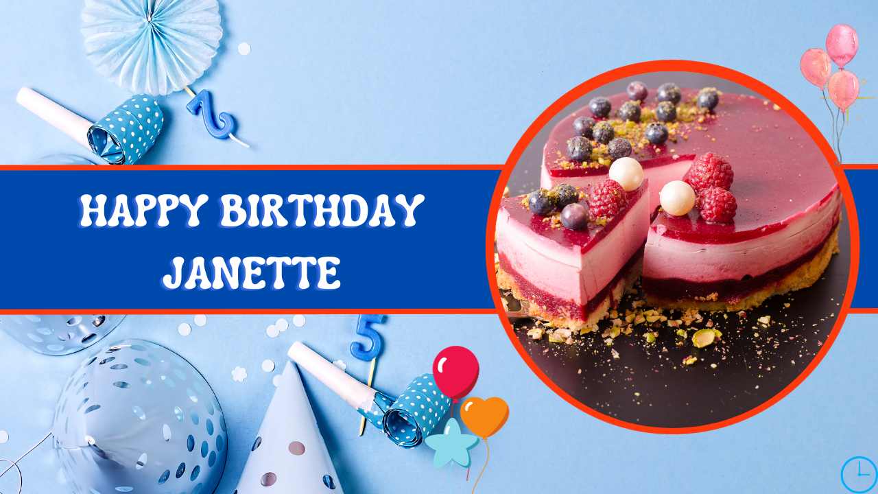 Happy Birthday Janette