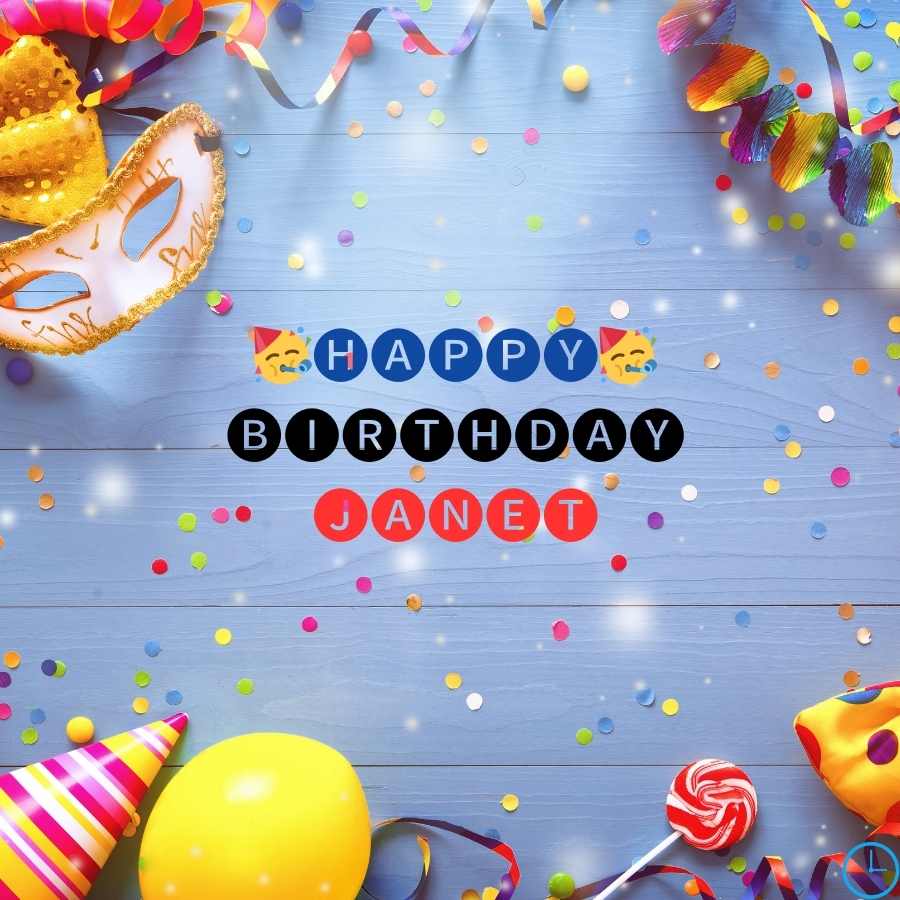 happy birthday Janet image
