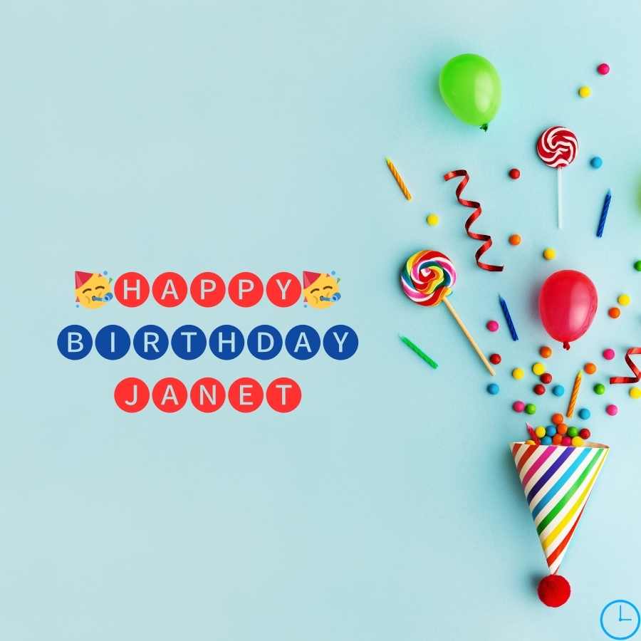 Janet birthday image