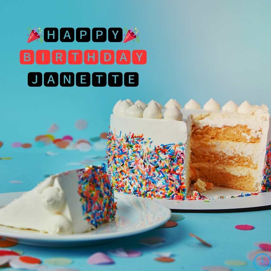 images of happy birthday Janette