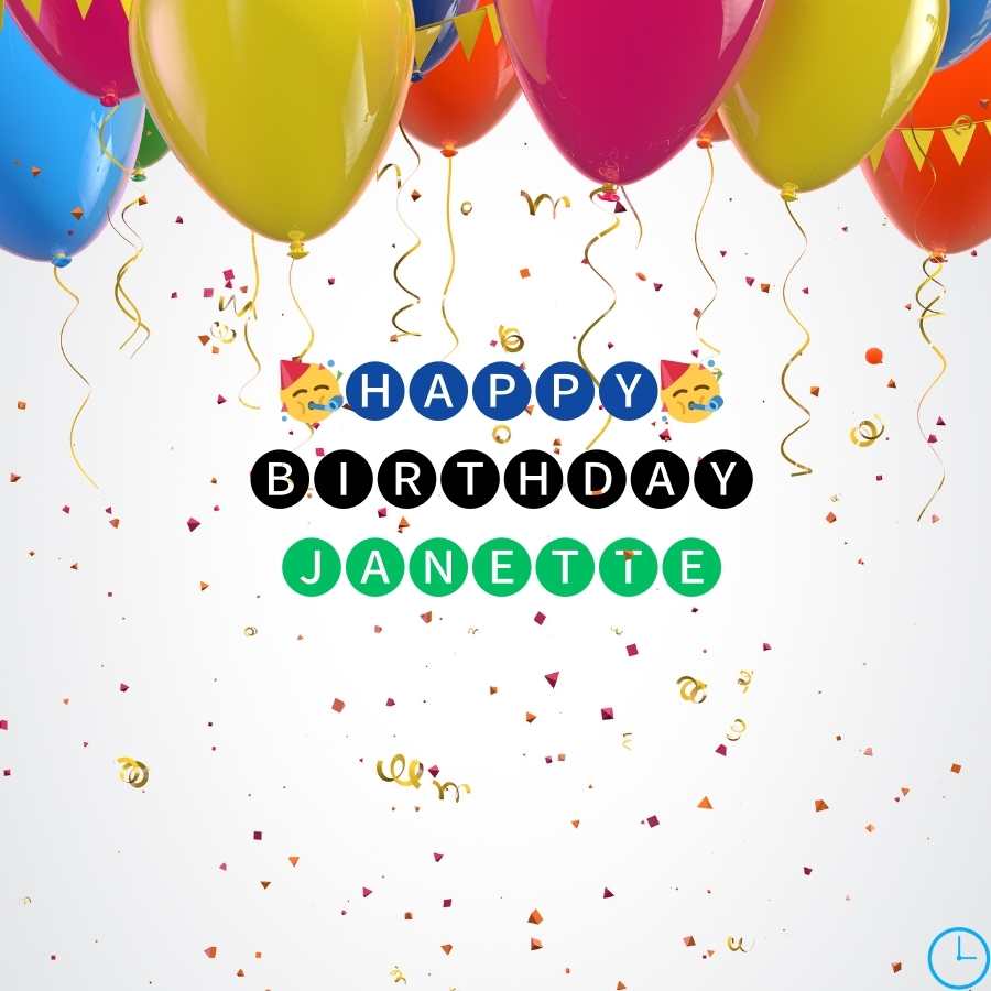 happy birthday Janette cake images