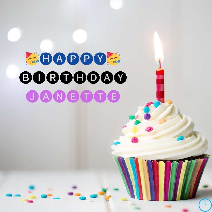 happy birthday Janette images