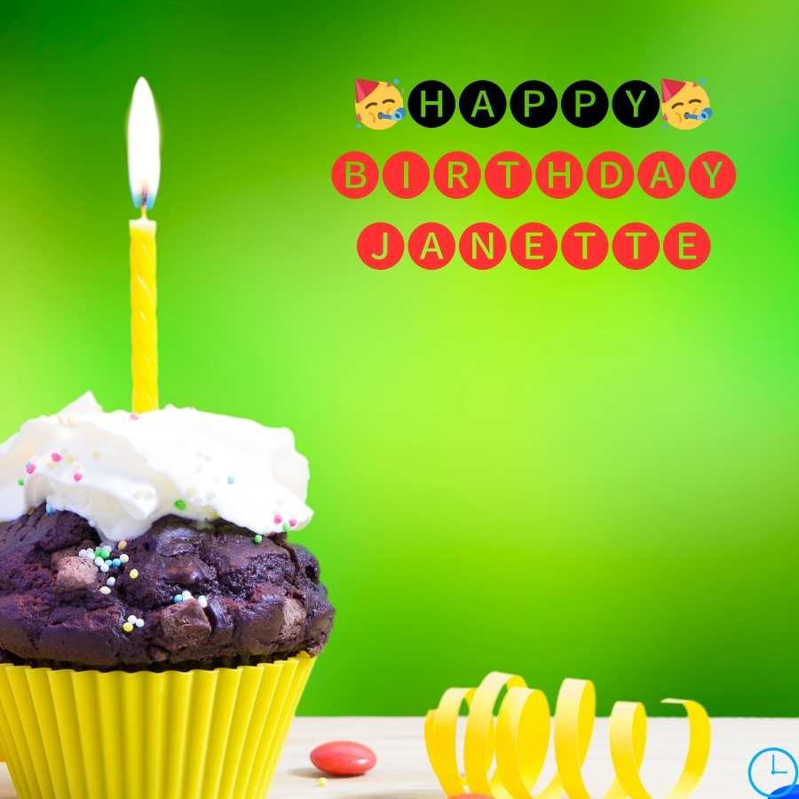 happy birthday Janette pictures