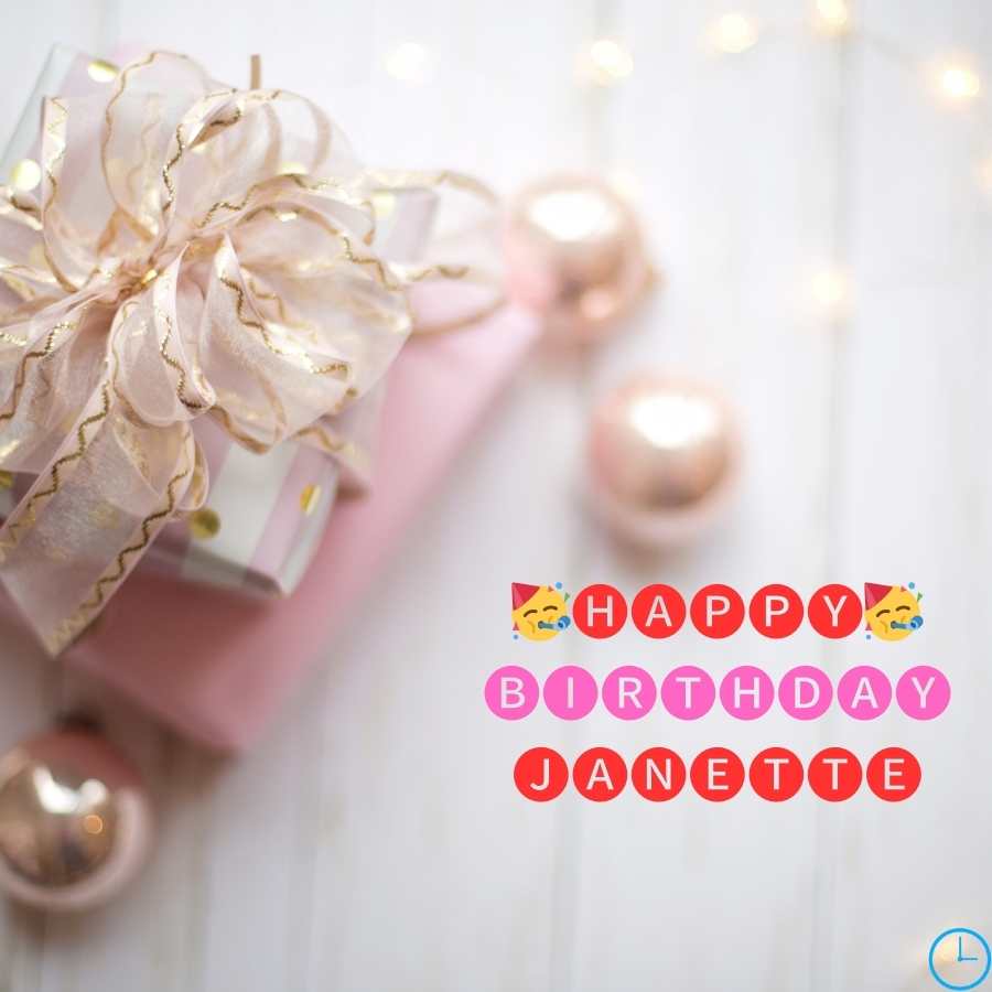 images of happy birthday Janette