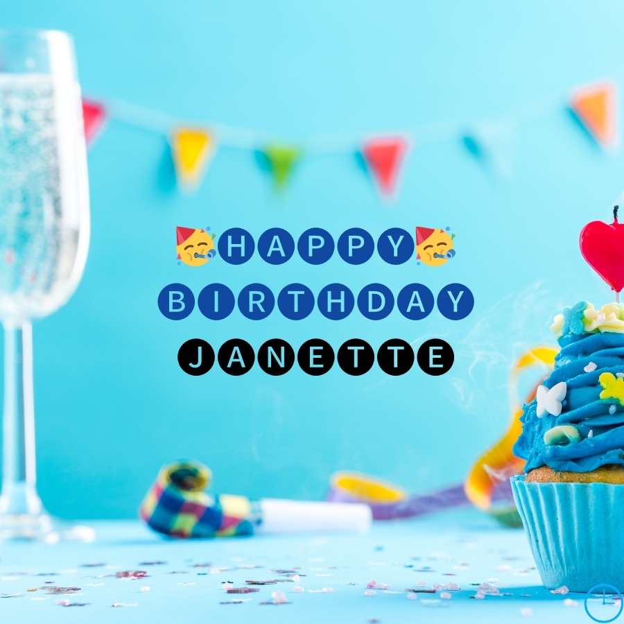 happy birthday to Janette cake images