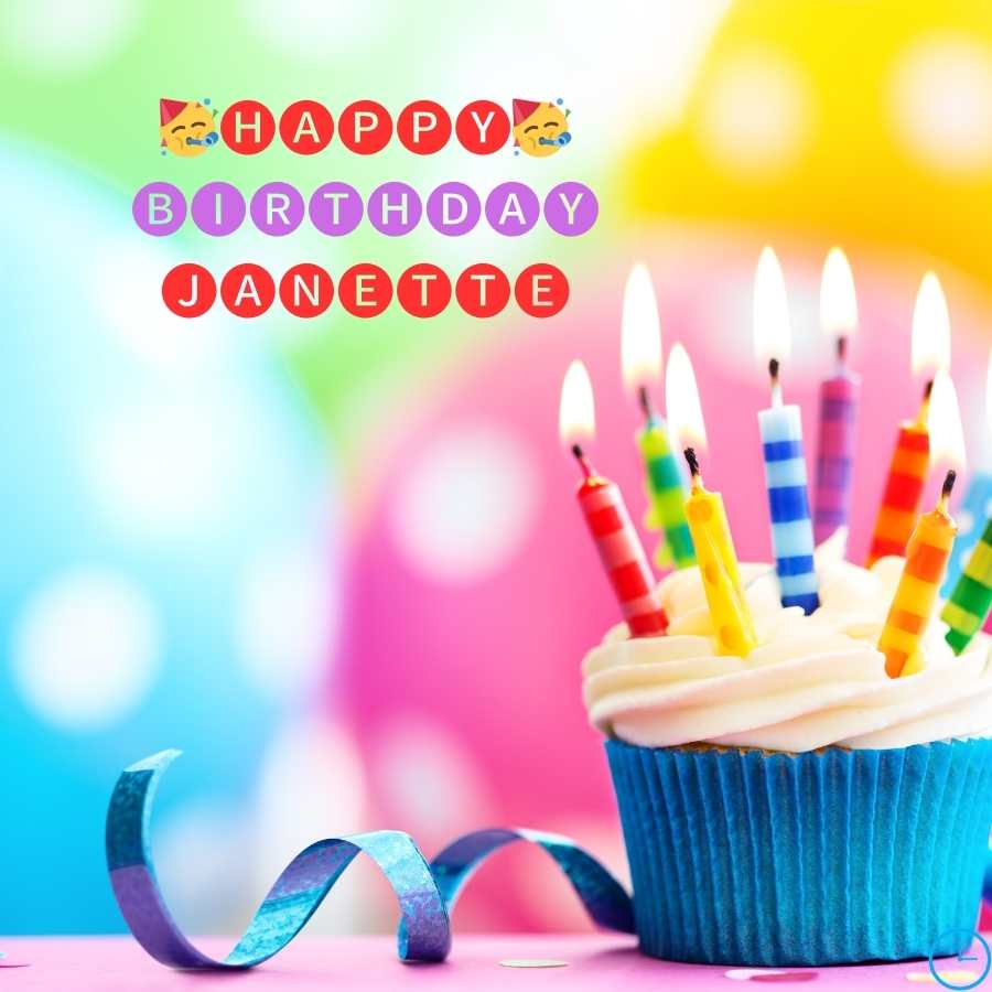 free happy birthday Janette images