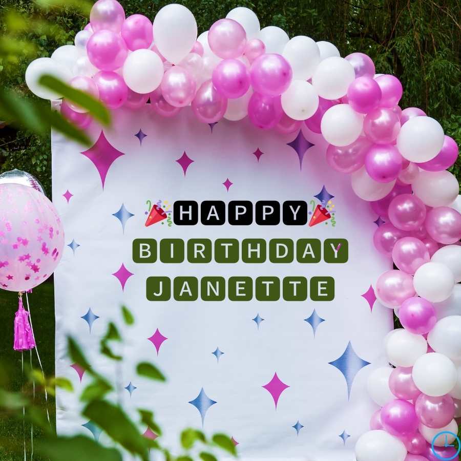 Janette birthday images