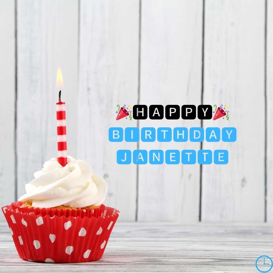 happy birthday Janette images