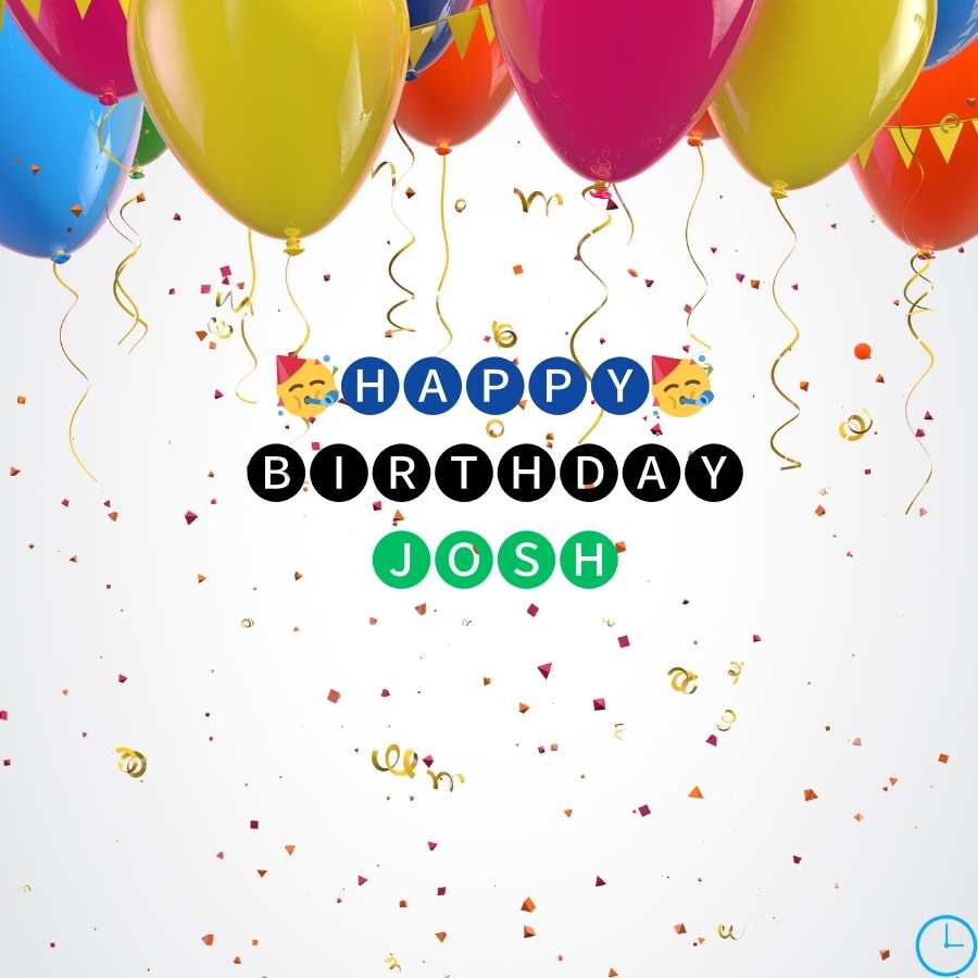 happy birthday Josh cake images