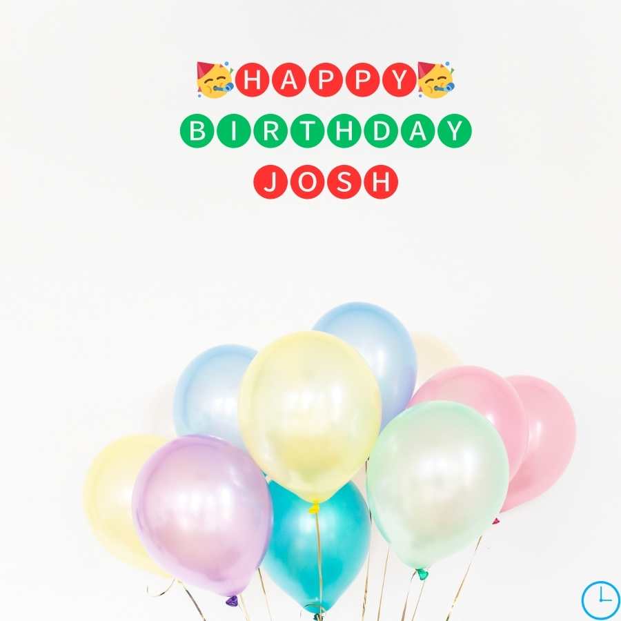 happy birthday to Josh cake images