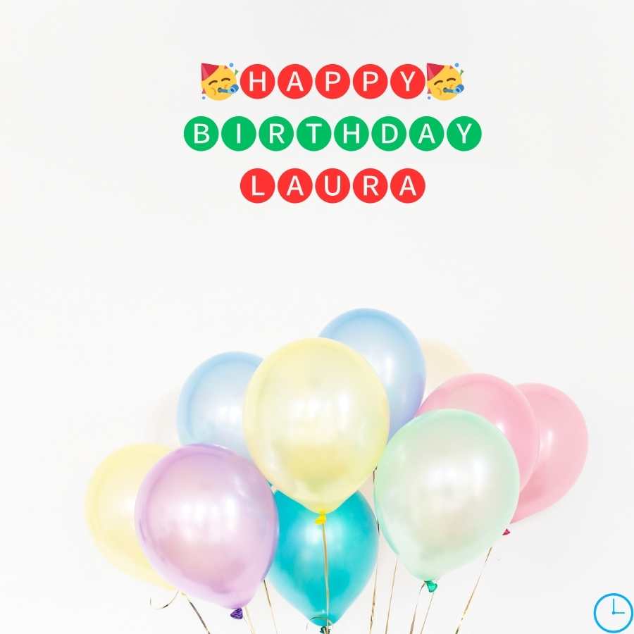 happy birthday to Laura cake images
