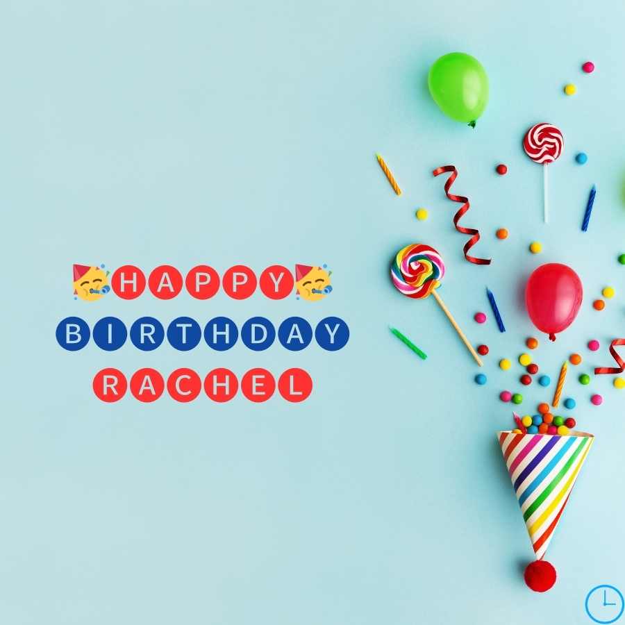 happy birthday Rachel image